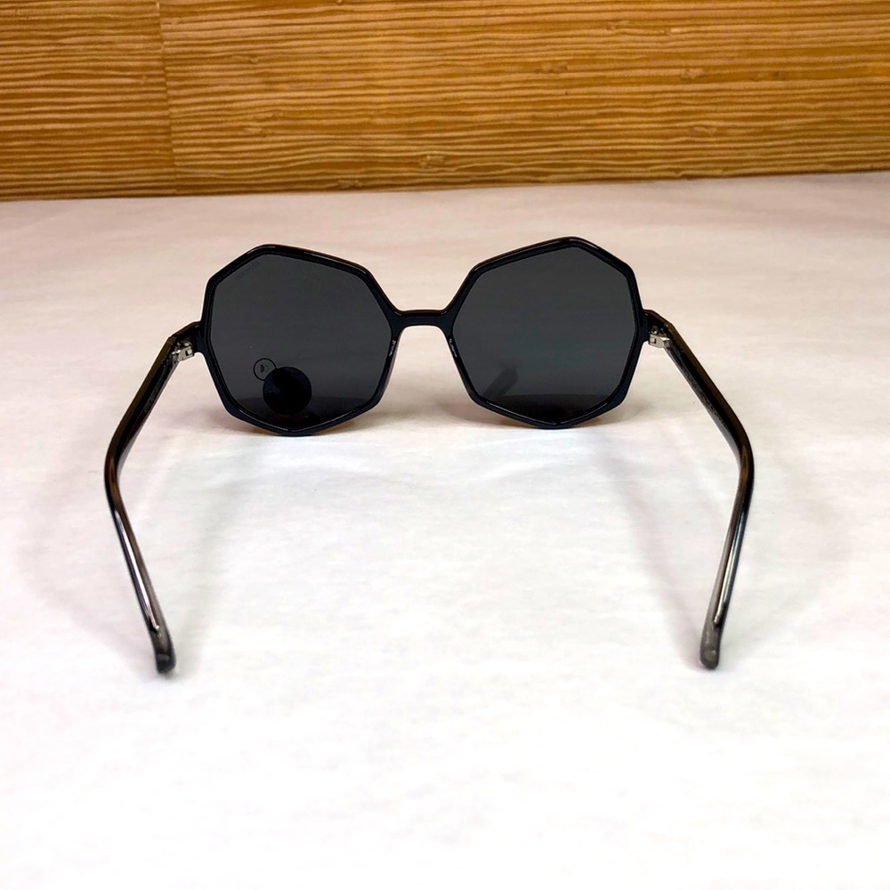 KOMONO Bonnie Black Transparent Sunglasses (NEW) - Picture 9 of 12